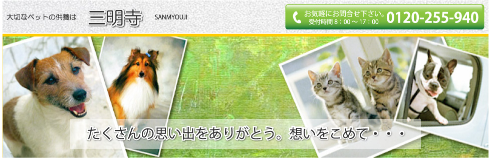 ��؂ȃy�b�g�̉Α���y�b�g�쉀�͎O�����ɂ��C���������B